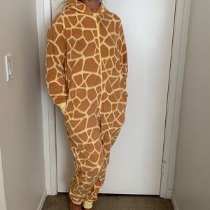 Giraffe onesie costume
